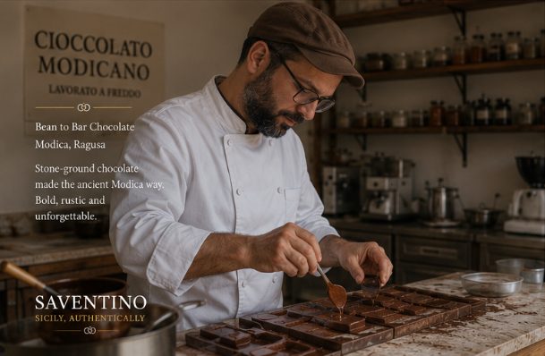 Chocolate artisan illustration