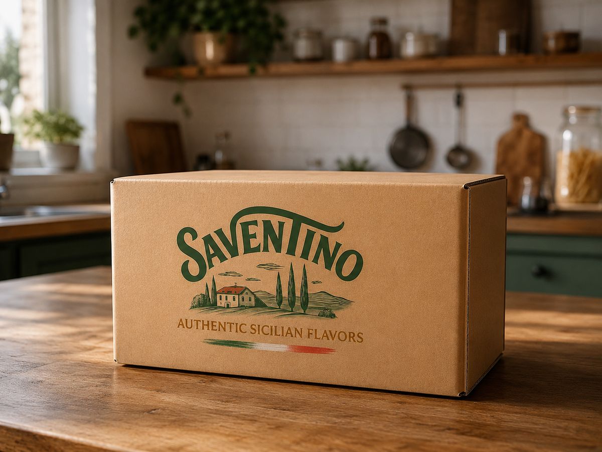 Standard Box packaging example