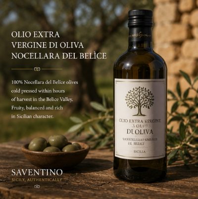 Nocellara del Belice extra virgin olive oil